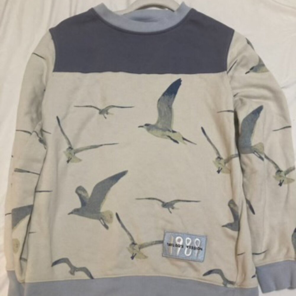 Taylor Swift 1989 Taylor's Version Seagull Sweatshirt Official Merch XS Crew